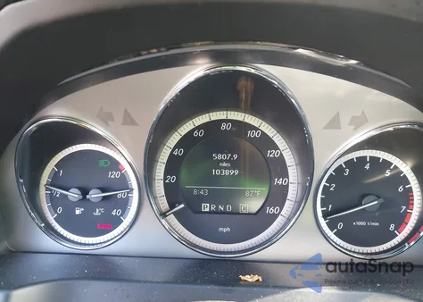 2009 Mercedes-Benz C 300 Luxury/Sport из США, поврежденный, VIN WDDGF54X29F232195